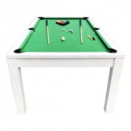 Modern Design MDF 6FT 2-in-1 Billiard Pool Dinning Table for Sale Indoor Family Entertainment