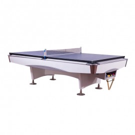 2 in 1 Indoor Sport Game 9 FT Options Pingpong Tab..