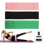3pcs/set 60-120LB Resistance Bands Set Pull Rope Cotton Elastic Bands for Fitness Gym Equipment Exercise Yoga Workout Booty Band