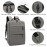 Outdoor Camping Backpack Wear-Resistant Oxford Shoulder Bag with Sling Bag Handbag for Outdoor activities