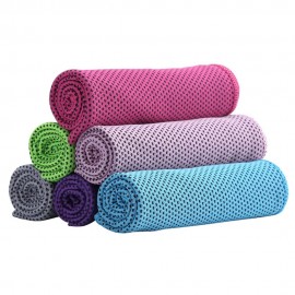 Beach Cooling Towels Yoga Blanket Ultra-thin for Sports Workout Fitness Gym Pilates Travel Camping Towels