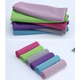 Beach Cooling Towels Yoga Blanket Ultra-thin for Sports Workout Fitness Gym Pilates Travel Camping Towels