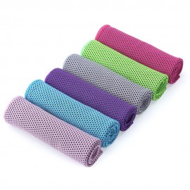 Beach Cooling Towels Yoga Blanket Ultra-thin for Sports Workout Fitness Gym Pilates Travel Camping Towels