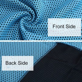 Beach Cooling Towels Yoga Blanket Ultra-thin for Sports Workout Fitness Gym Pilates Travel Camping Towels