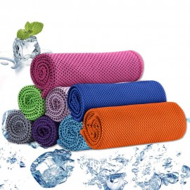 Beach Cooling Towels Yoga Blanket Ultra-thin for Sports Workout Fitness Gym Pilates Travel Camping Towels