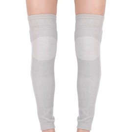 Winter Warm Knee Brace Pads Long Knee Sleeve Thermal Leg Warmer Sports Knee   Support